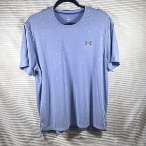 Under Armour Men's Light Blue Short Sleeve Tee